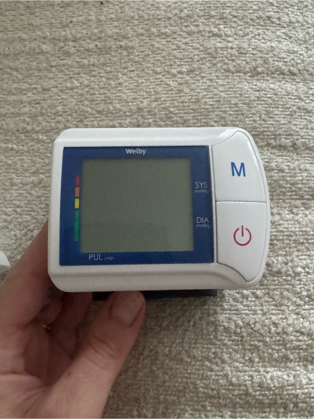 Welby Wrist Blood Pressure Monitor